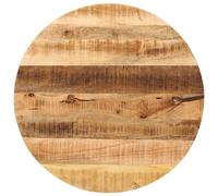 (natural, 70 x 3.8 cm/ Solid rough mango wood) vidaXL Table Top Replacement Board Dining Table Top Wooden Furniture Top Round