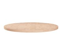 (natural, 80 x 2.5 cm) vidaXL Solid Wood Oak Round Table Top Untreated Table Top Multi Colours/Sizes