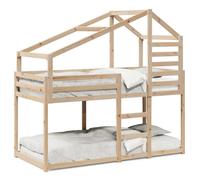 vidaXL Bunk Bed without Mattress 80x200 cm Solid Wood Pine
