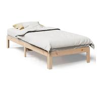 vidaXL Bed Frame without Mattress 80x200 cm Solid Wood Pine