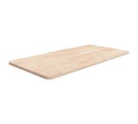 (natural, 80 x 40 x 1.5 cm) vidaXL Bathroom Countertop Treated Desktop Replacement Top Tabletop Solid Wood