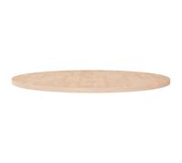 (natural, 90 x 2.5 cm) vidaXL Solid Wood Oak Round Table Top Untreated Table Top Multi Colours/Sizes