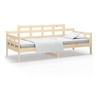 (natural, 90 x 200 cm) vidaXL Solid Wood Pine Day Bed Occasional Sleepover Bed Multi Colours/Sizes