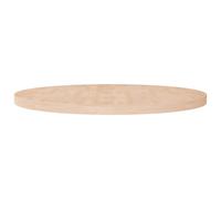 (natural, 90 x 4 cm) vidaXL Solid Wood Oak Round Table Top Untreated Table Top Multi Colours/Sizes