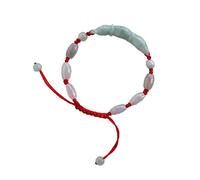 Natural A Goods Jade Lotus Root Bracelet Myanmar Hand Woven Jade Bangle