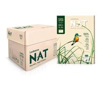 Natural A4 Printer Paper - 5 Reams (2500 Sheets) 75gsm Multi-Purpose Eco-Friendly Copier Paper Carbon Footprint Certified, Tree-Free, Bleach-Free, Budget-Friendly Printing Paper