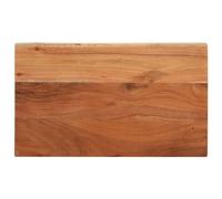 Natural Acacia Wood Desk Board 50x30 cm 38mm Thick Sturdy DIY Tabletop for Home Office or Dining Table Perfect for Crafting and Projects