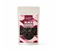 Natural Afghan Black Dried Fresh Raisins Seeded, Premium Quality, Ready to eat Black seeded Raisin (Pack of 1) 100 Gram