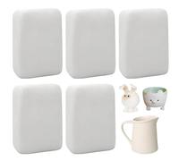 Natural Air Dry Clay, Modeling Clay White 5.5 lbs Total, Air-Hardening and Non-Staining Clay for Sculpting and Crafts Projects