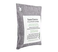Natural Air Purifying Bag Activated Charcoal Bamboo Odor Absorber Eliminator Home Car Shoes Deodorizer for Fridgerator Toilet Bathrooms Cabinet(Gray)