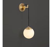 Natural Alabaster Wall Sconce Multi-Style Alabaster Wall Sconce Bedside Marble Wall Lamp Natural Stone Wall Lighting Fixture Modern Metal Vanity Lights For Bedroom Living Room Hallway Stairs Kitchen