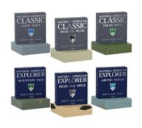 NATURAL AMERICAN COMPLETELY NATURAL: Made with essential oils, organic shea butter and sea salt. No sulfates, parabens, phthalates and harmful chemicals. Vegan, gluten free