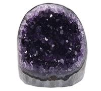 Natural Amethyst Crystal Cluster Amethyst Raw Druzy Geode Quartz Stone Figurine Gemstone Specimen for Home Decoration Reiki Healing Meditation(700~800g)