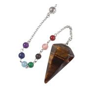 Natural Amethyst Crystal | Dowsing with Chakra Chain | Crystal Dowsing