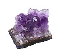Natural Amethyst, Deep Purple Quartz Crystal Cluster, Amethyst Geode from Uruguay Home Decoration Amethyst Block (50-60g)