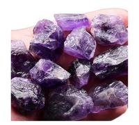 Natural Amethyst Original Energy Gemstone Healing Crystal Mineral Quartz Reiki Chakra Style Gemstone Aromatherapy Stone(200-210g (a Pack))
