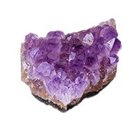 Natural Amethyst Stone - Cluster Tabletop Decor | Collectible Amethyst Crystal Figurines | Raw Crystals For Meditation, Energy Balance, Home Display & Healing Practice