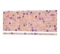 Natural Ametrine 3mm-4mm Faceted Rondelle Beads | 13inch Strand | Ametrine Semi Precious Gemstone Loose Beads for Jewelry