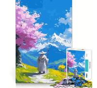 Natural And Wizard 1000 Piece Jigsaw Puzzles for Adults Memory Gain Peaceful Time Design Assembly Premium Gift (38x52cm)
