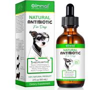 Natural Antibiotic for Dogs, Dog Multivitamin drops 60 ml, Bacon Flavor