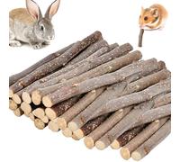 Natural Apple Sticks for Hamsters, Guinea Pigs & Rabbits - 200g Molar Chew Toys
