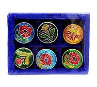 Natural Assorted Soild Perfume Unisex Long lasting Body Fragrance Unisex 6 Pack- 4gm Each