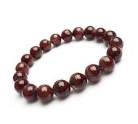 Natural Auralite 23 Purple Red 8mm Crystal Clear Stretch Round Beads Women Rare Bracelet