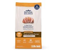 Natural Balance Limited Ingredient Adult Grain-Free Dry Dog Food, Reserve Duck & Potato Recipe, 10 kg (Pack of 1)