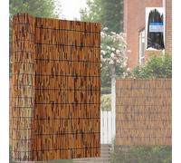 Natural Bamboo Curtain - for Garden, Patio & Balcony - Decorative Fence - 101x915CM (3.3x30ft) - Outdoor Landscaping Solution
