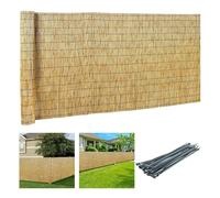 Natural Bamboo Fence Roll 61x700cmDecorative for Outdoor Backyard EcoFriendly Durable Easy to Install 800cm Long Garden Barrier