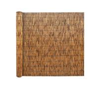 Natural Bamboo Fencing - Outdoor 50x300cm, 60x400cm, 70x500cm, 80x600cm, 90x700cm - Breathable Garden Divider for Balcony, Backyard & Patio Decor