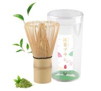 Natural Bamboo Matcha Whisk, Handcrafted Bamboo Whisk for Matcha Tea Authentic Utensils for Japanese Tea Ceremonies - Durable, Easy to Clean
