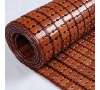 Natural Bamboo Mattress Foldable Cooling Mat Breathable Maong Cooler Bamboo Dormi Mattress Summer Bedding Ideal for Bedroom Living Room Car Interior 90x240cm 35x94in