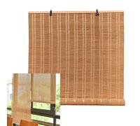 Natural Bamboo Outdoor Roller es Breathable Detive So ains Custom Size DustResistant for Patio & Deck EcoFriendly Window Treatment