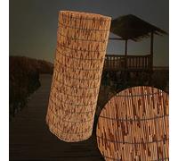 Natural Bamboo Privacy Fence Screen Eco Friendly Panel for Balcony Garden Pool Deck Outdoor Patio Temporary Thatch Roll Fencing for Enhanced Privacy and Aesthetics