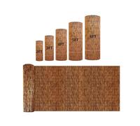 Natural Bamboo Privacy Screen Fence - Height 50cm-165cm Length 100cm-1000cm for Outdoor Backyard Patio Balcony