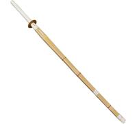 Natural Bamboo Samurai Sword, Wooden Kendo Practice Swords, Handmade Japanese Wooden Katana for Training, Gifts, Cosplay(1pcs,120CM)