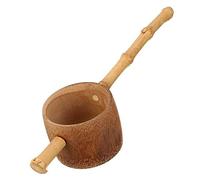 Natural Bamboo Tea Strainers,Creative Tea Filter with Long Handle Tea Filter Strainer Filter Infuser for Chinese Tea Ceremony Kung Fu Tea Tool
