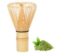 Natural Bamboo Whisk -ThymeSpace Traditional Japanese Matcha Whisk Tool, Matcha Ceremonial Powder Whisk
