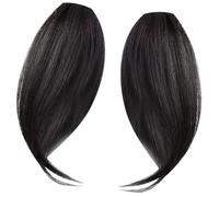 Natural Bangs Toppers Hairpieces For Covering Gray Loss Hair Bangs Hairpiece Replacement Black Fringe Toupee Women's Hair Extensions