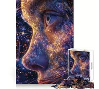 Natural Beauty Goddess 1000 Piece Jigsaw Puzzles for Adults Jigsaw Fine Logic Toy Quiet Fun Neat Edge Memorable Gift (38x52cm)