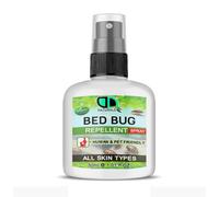 Natural Bed Bug Repellent- Ready-to-Use. Prevents Allergies, Long-Lasting Protection for Treats Mattresses, Beds and Furniture & Home- Child & Pet Safe (30ml Spray)
