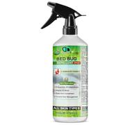 Natural Bed Bug Repellent- Ready-to-Use. Prevents Allergies, Long-Lasting Protection for Treats Mattresses, Beds and Furniture & Home- Child & Pet Safe (500ml Spray)