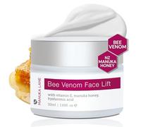 Natural Bee Venom Face Lift Treatment Cream with Active Manuka Honey, Shea, Cocoa Butter, and Jojoba - Nature’s Most Powerful Solution!