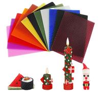 Natural Beeswax Candle Making Kit - Coloured Beeswax Candle Sheets (12 Colors)