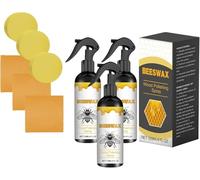 Natural Beeswax Care Spray & Restorer, Wood Cleaner, Leather & Furniture Polish, Natural Beeswax Spray, Protective Conditioning Formula, Non-Toxic & Eco-Friendly For Floors and Furniture (3)