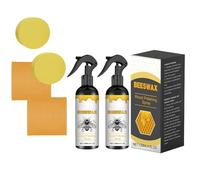 Natural Beeswax Care Spray & Restorer, Wood Cleaner, Leather & Furniture Polish, Protective Conditioning Formula, Non-Toxic & Eco-Friendly For Floors and Furniture