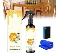 Natural Beewax Spray Furniture Polish, The Original Micro Molecularized Beewax Care Restorer for Living Rooms,Kitchens,Wood Furniture Floors (1)