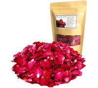 Natural Biodegradable Dried Rose Petals 1.75oz/50g Real Flower Petals Confetti for Bath Spa Wedding DIY Crafts