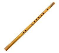 natural bitter bamboo flute, 9 Holes Bamboo Flute Woodwind Instrument 44cm/17.32 Inches Beginners Adults Professionals
